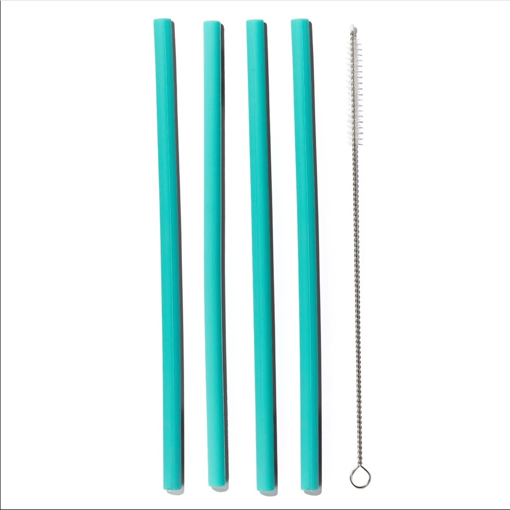 Silicone straws